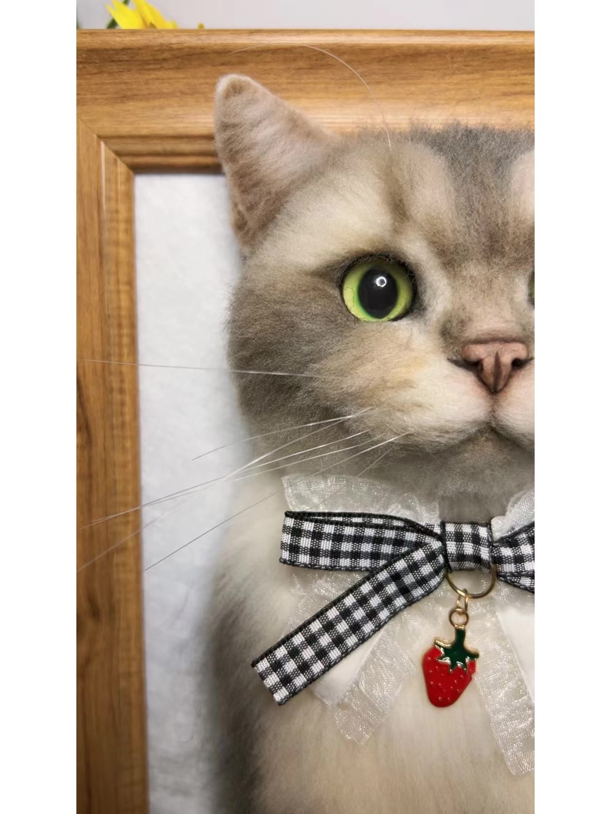 Custom Pet Wool Felt Sculpture – Personalized Wool Felt Pet Keepsake