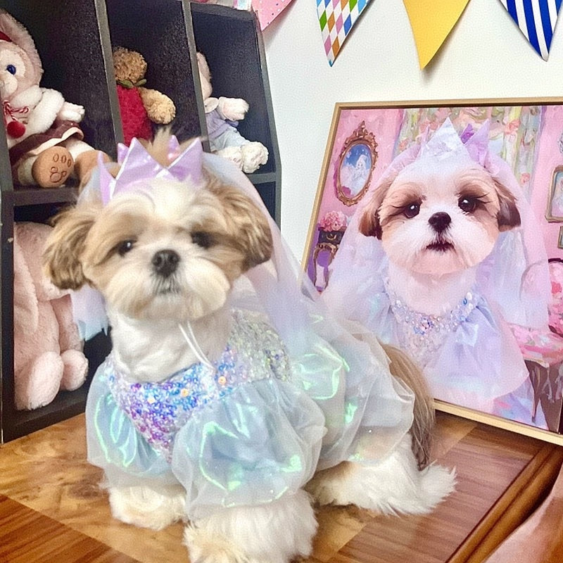 Custom Pet Oil Painting - Custom Hand-Painted Pet Paintings