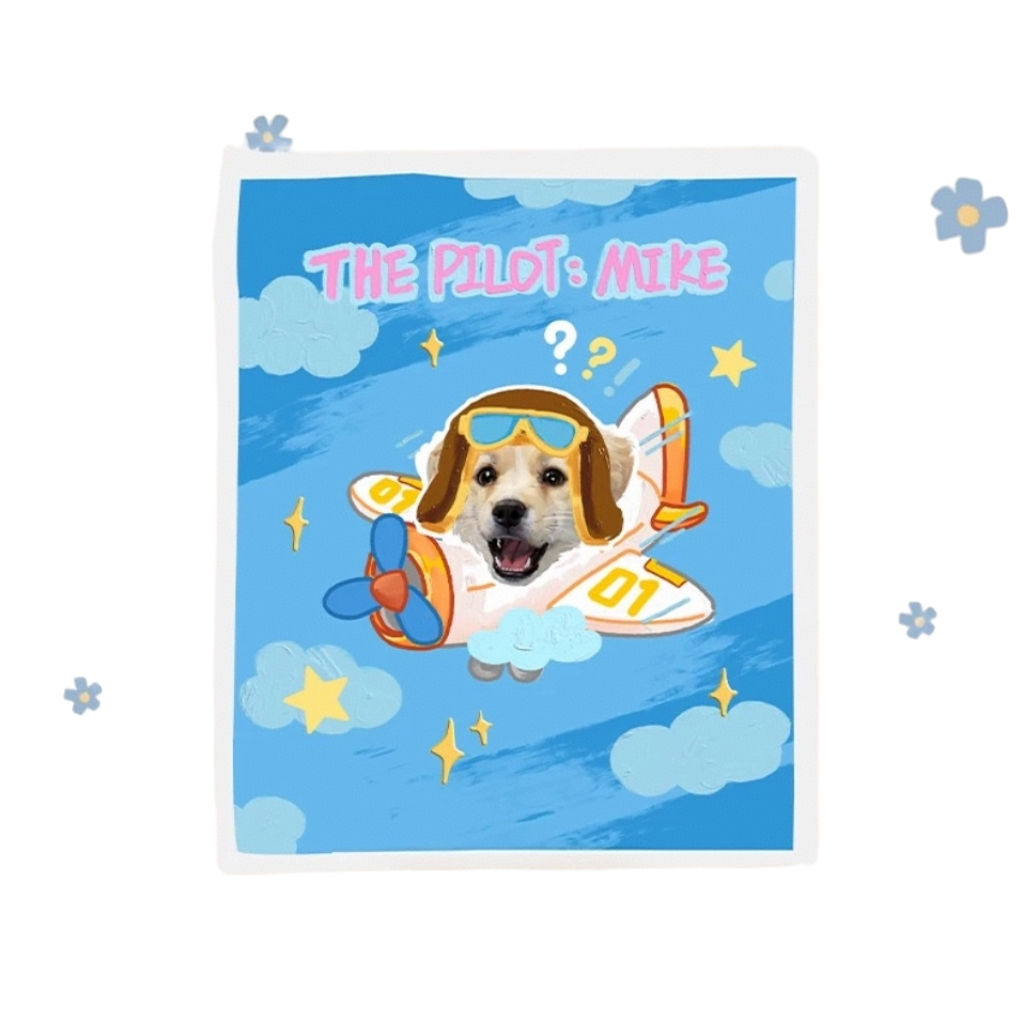 Custom Pet Blanket – Wrap Yourself in Love and Memories