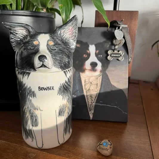 Custom Dog Urn – Personalized Dog Memorial Urn for Ashes
