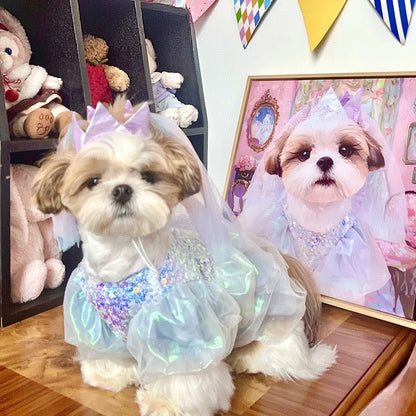 Custom Pet Oil Painting - Custom Hand-Painted Pet Paintings