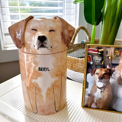 Custom Dog Urn – Personalized Dog Memorial Urn for Ashes